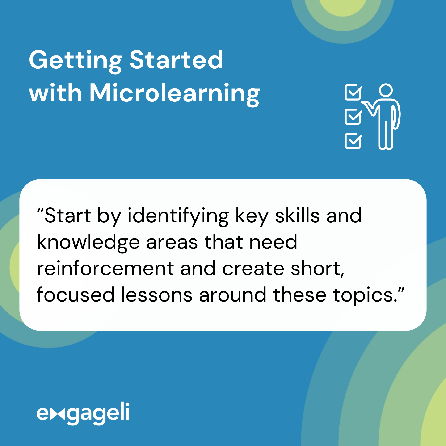 Getting started with microlearning is easy