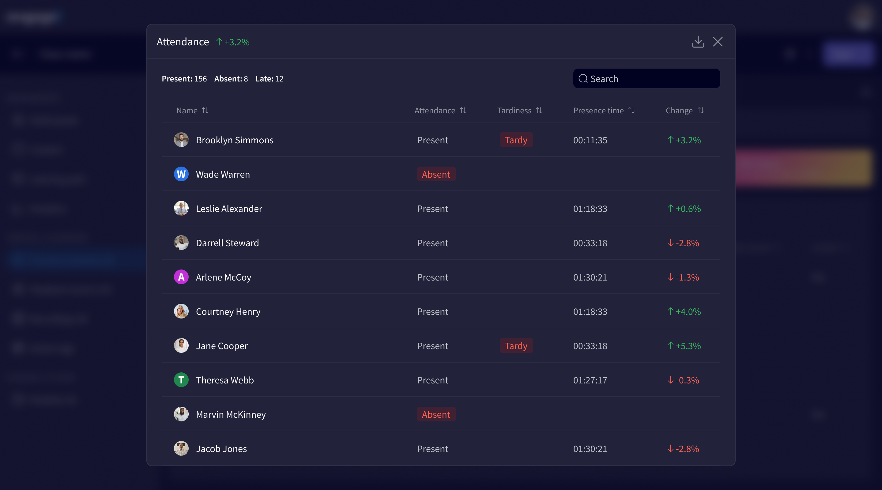 Automatic attendance and engagement tracking